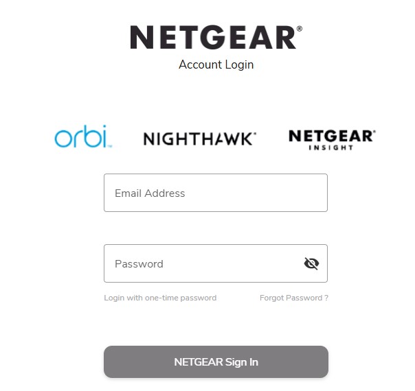 Netgear Account Login